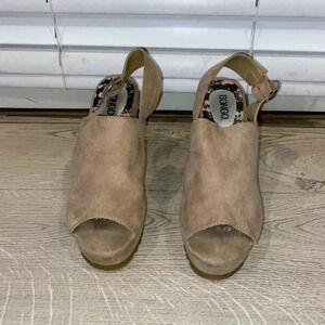 Bongo suede wedges